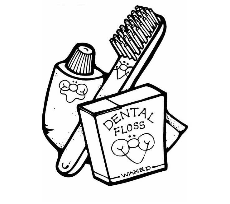 teeth coloring pages