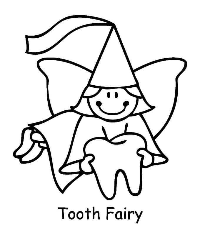 Dental Coloring Pages For Kids