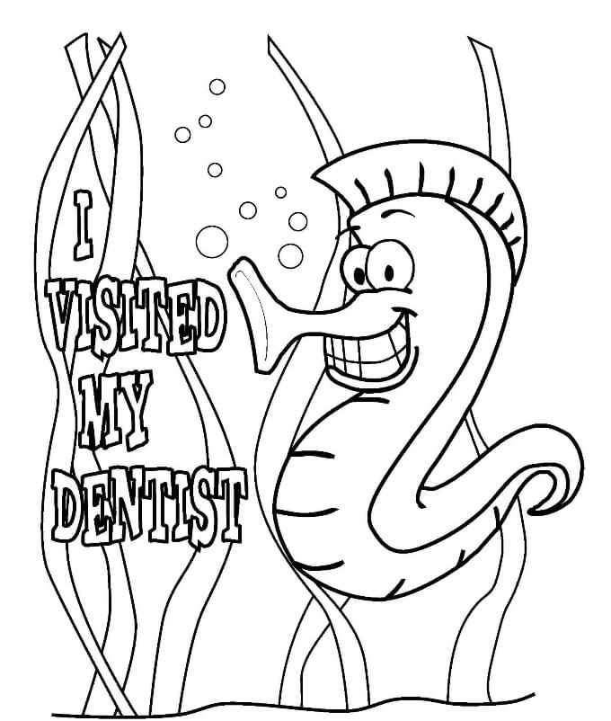 teeth coloring pages