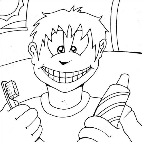 teeth coloring pages