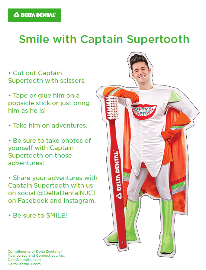 smile with captain supertooth
