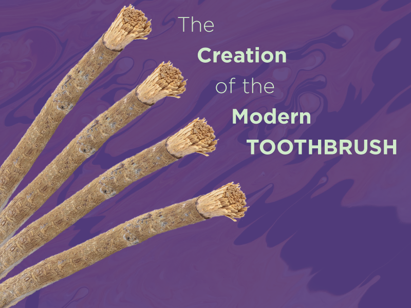 the invention of the toothbrush