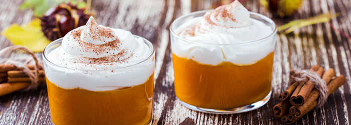 Quick pumpkin pudding recipe